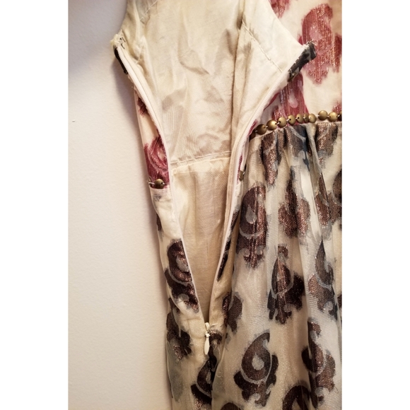 Free People Cocktail Party Dress - Champagne - Picture 6 of 13